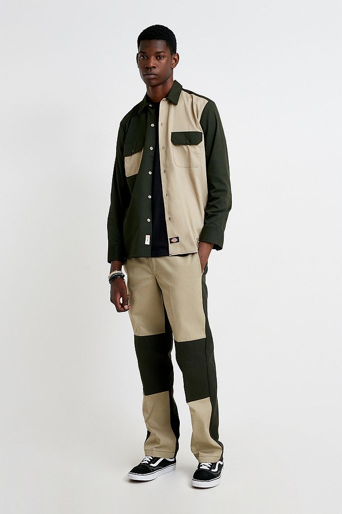 Dickies Ezel Stone Panelled Trousers | Urban Outfitters UK
