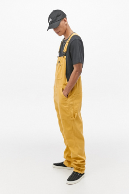 yellow mens overalls