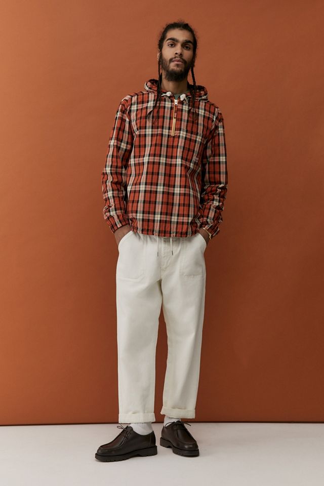 Albam Utility Ecru SlimFit Trousers Urban Outfitters UK