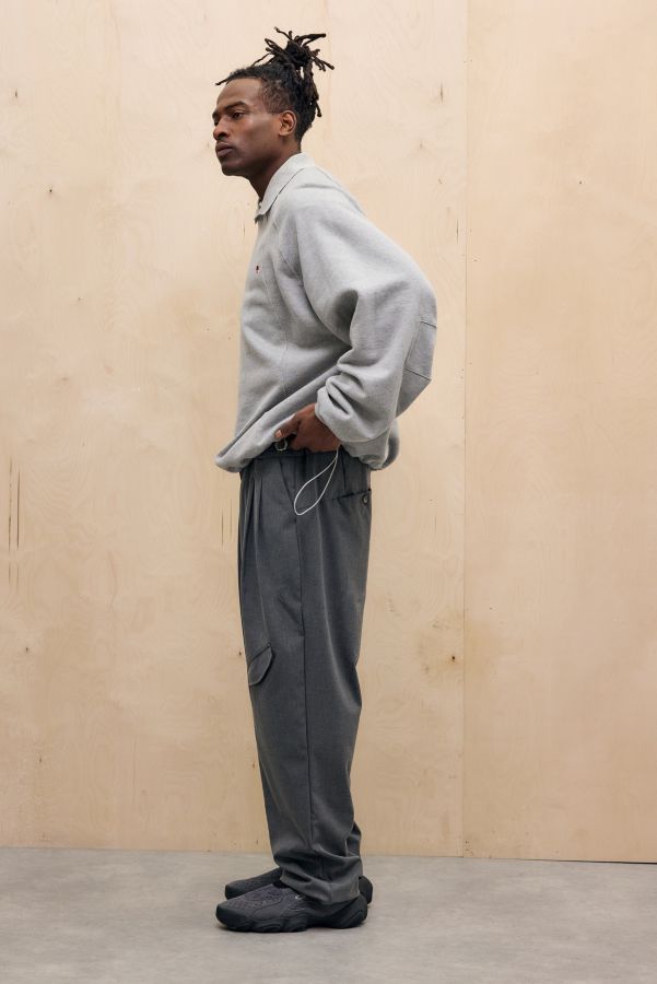 Slide View: 3: Anglan Grey Tetron Fetching Trousers