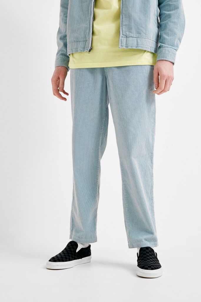 Billabong UO Exclusive Blue Corduroy Beach Trousers Urban Outfitters UK