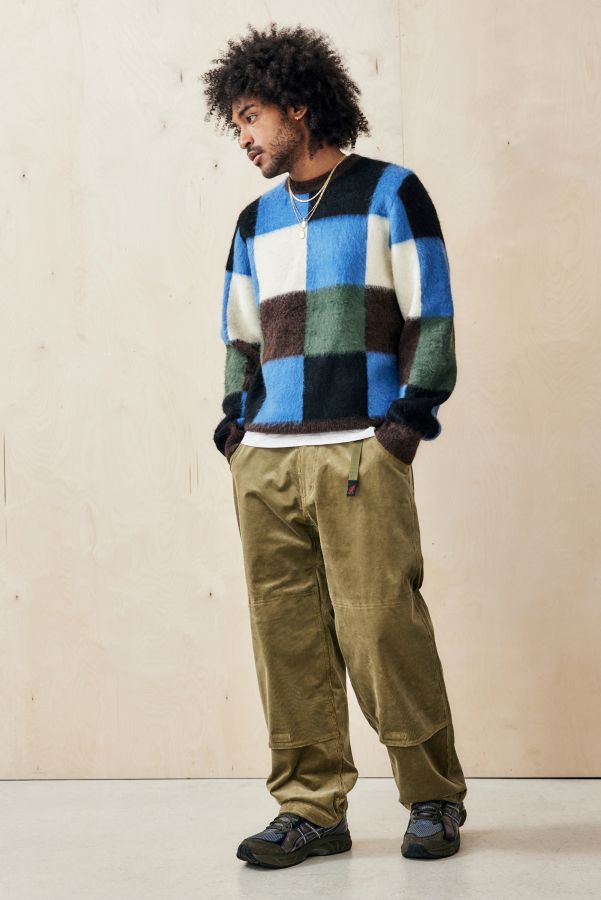 Slide View: 2: Gramicci Green Laurel Corduroy Trousers