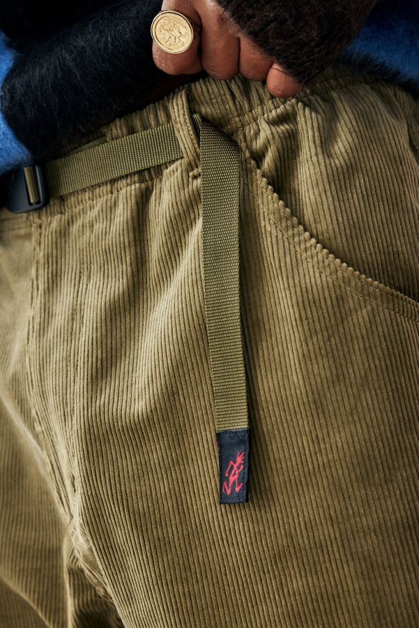 Slide View: 3: Gramicci Green Laurel Corduroy Trousers