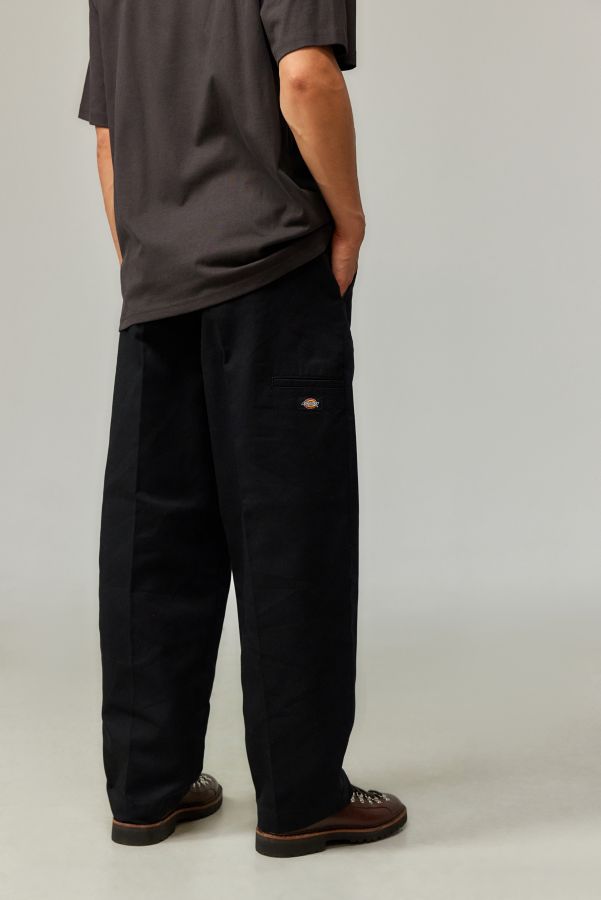 Slide View: 3: Dickies Black Wide Work Pants