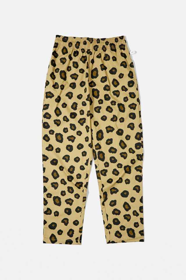 Cookman UO Exclusive Leopard Chef Pants Urban Outfitters UK