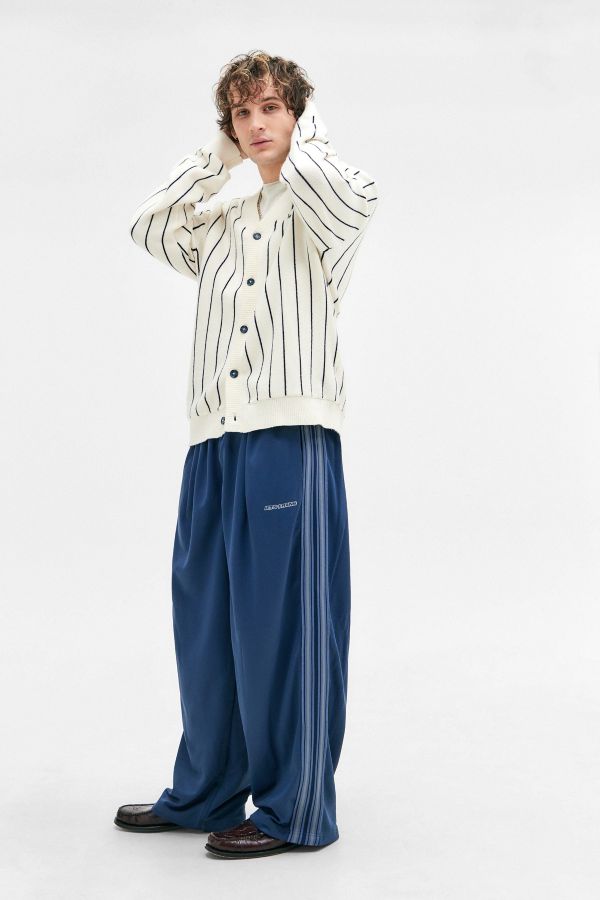 Slide View: 3: iets frans... Harri Navy Tricot Track Pants