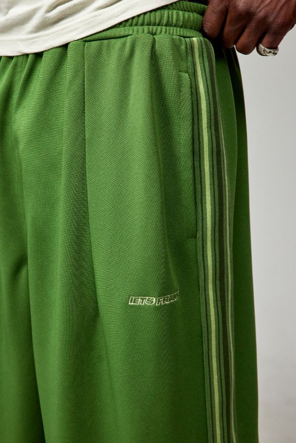 Slide View: 2: iets frans... Green Tricot Track Pants