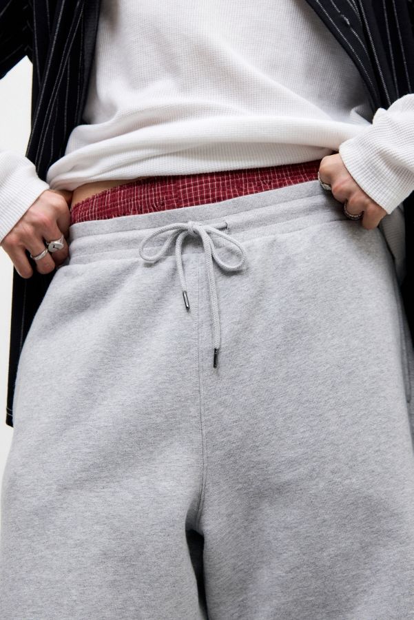 Slide View: 6: Ed Hardy UO Exclusive Grey Dragon Wide Leg Joggers