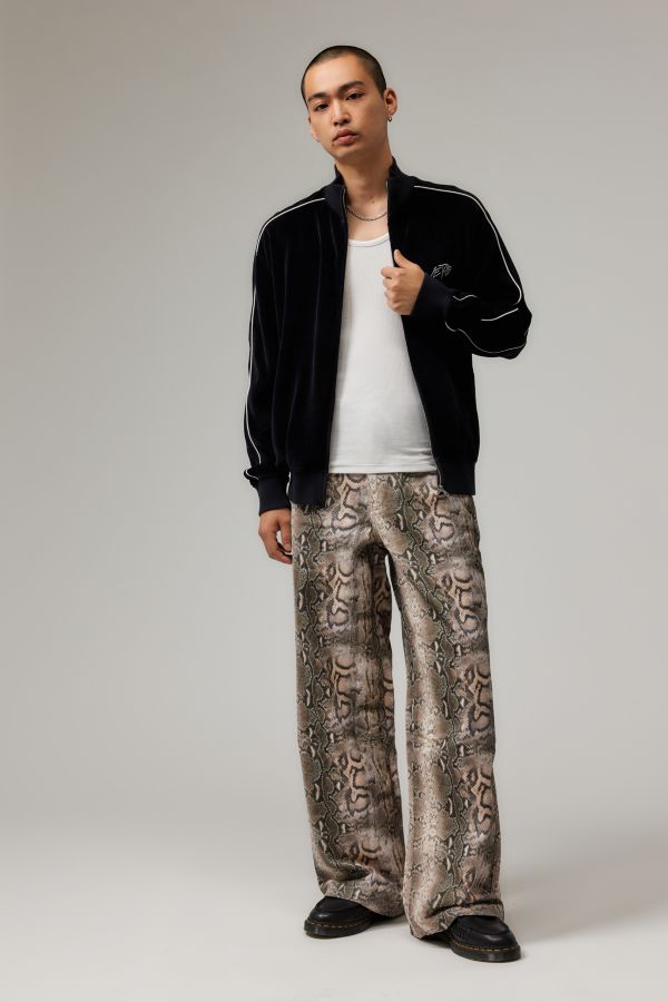 Slide View: 2: Jaded London Snake Print Jeans