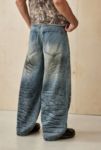 Thumbnail View 4: Jaded London Hellblau Airbrush Koloss Jeans