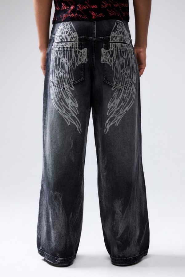 Slide View: 1: Jeans Jaded London Noir Ethereal Colossus