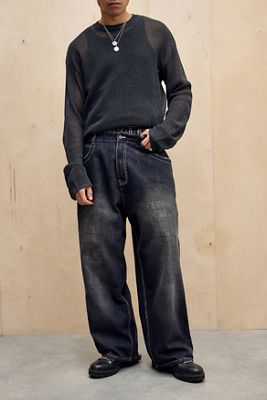 Jaded London Check XL Colossus Check Carpenter Jeans