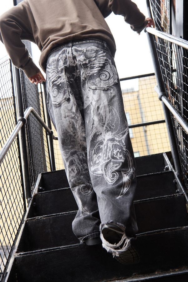 Slide View: 2: Jaded London Gothic XL Colossus Jeans