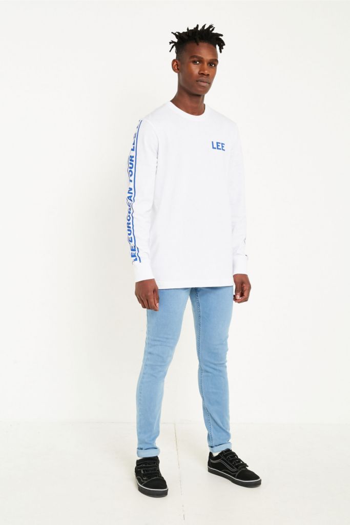 Lee Malone Rollin Blue Super Skinny Jeans | Urban Outfitters UK