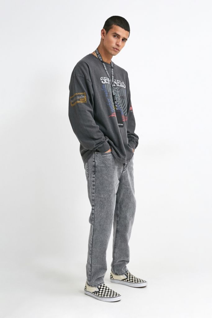 BDG Black Acid Wash Dad Jeans | Urban Outfitters UK