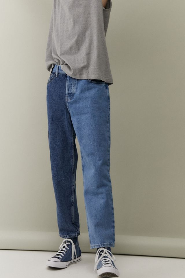 BDG TwoTone Denim Dad Jeans Urban Outfitters UK