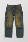 Visualizzazione miniature 5: BDG Fixed Waist Stone Wash Denim Cargo Jeans