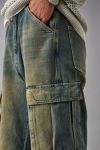 Visualizzazione miniature 3: BDG Fixed Waist Stone Wash Denim Cargo Jeans