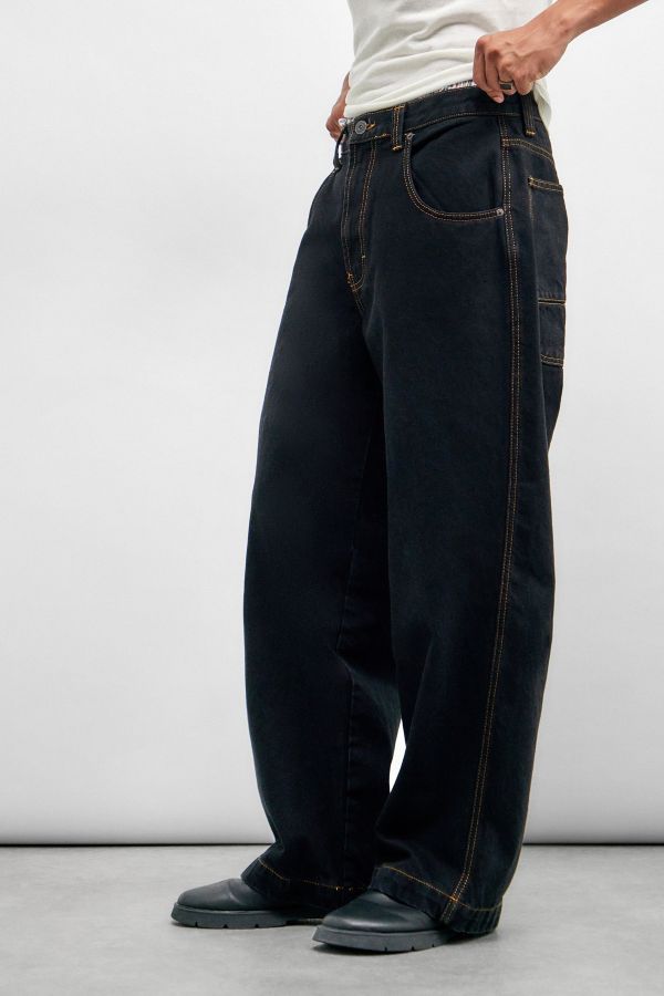 Slide View: 4: BDG Neo Skate Black Jeans