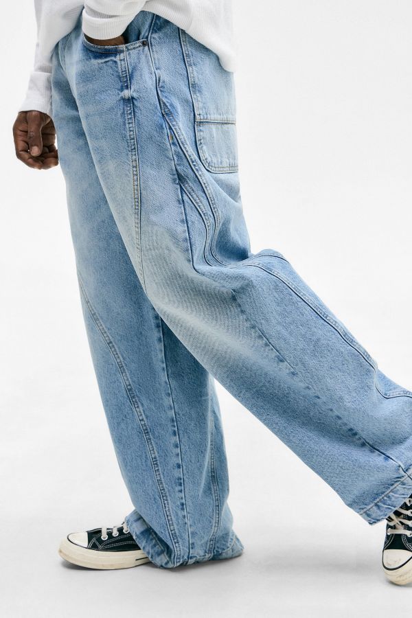 Vista diapositiva: 3: BDG Neo Light Wash Twist Jeans