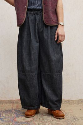 Loom Malachi Rinse Denim plisserte Hose