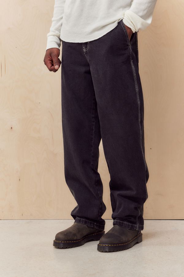 Vista de diapositivas: 1: Jeans Madison Dickies Negro Lavado