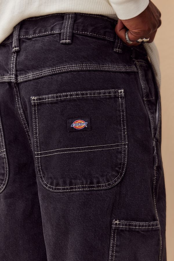 Vista de diapositivas: 3: Jeans Madison Dickies Negro Lavado