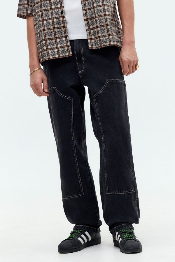 Vista diapositiva: 1: Pantaloni Denim Madison Neri Lavati Dickies