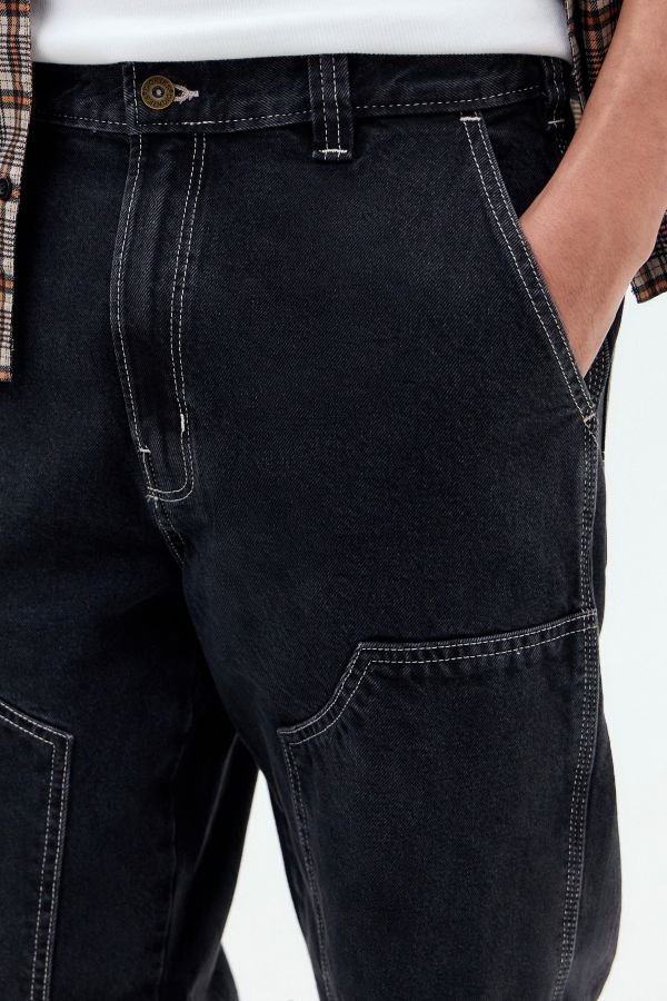 Vista diapositiva: 5: Pantaloni Denim Madison Neri Lavati Dickies