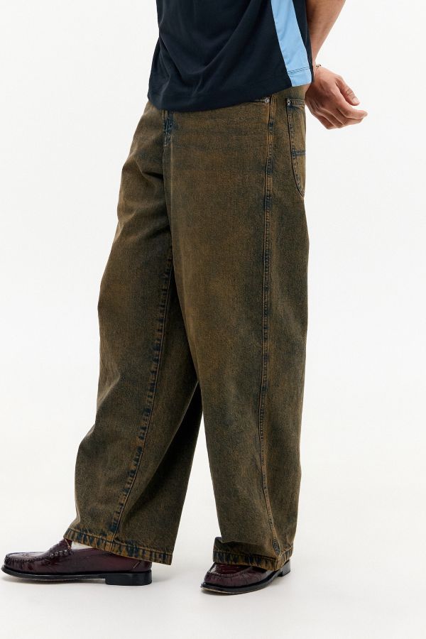 Slide View: 1: Dickies Brown Big Daddy Denim Jeans