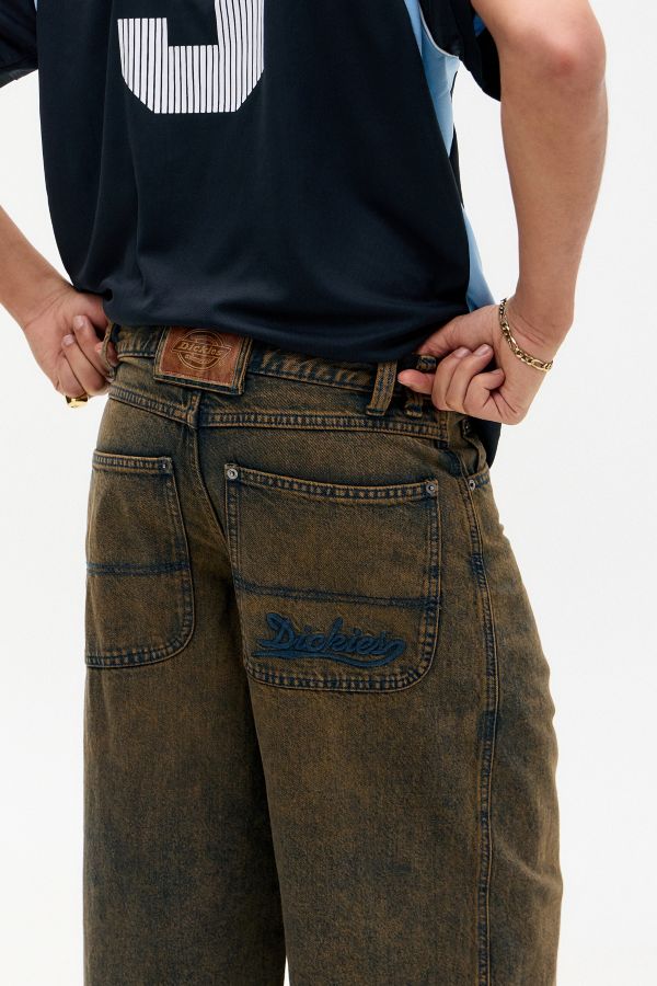 Slide View: 4: Dickies Brown Big Daddy Denim Jeans