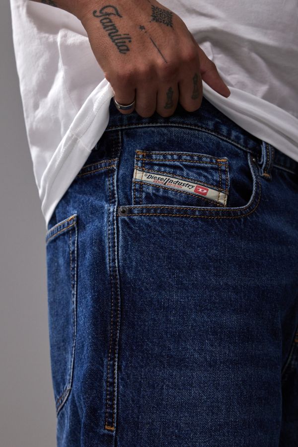 Slide View: 4: Diesel Blue 2010 D-Macs Straight Jeans