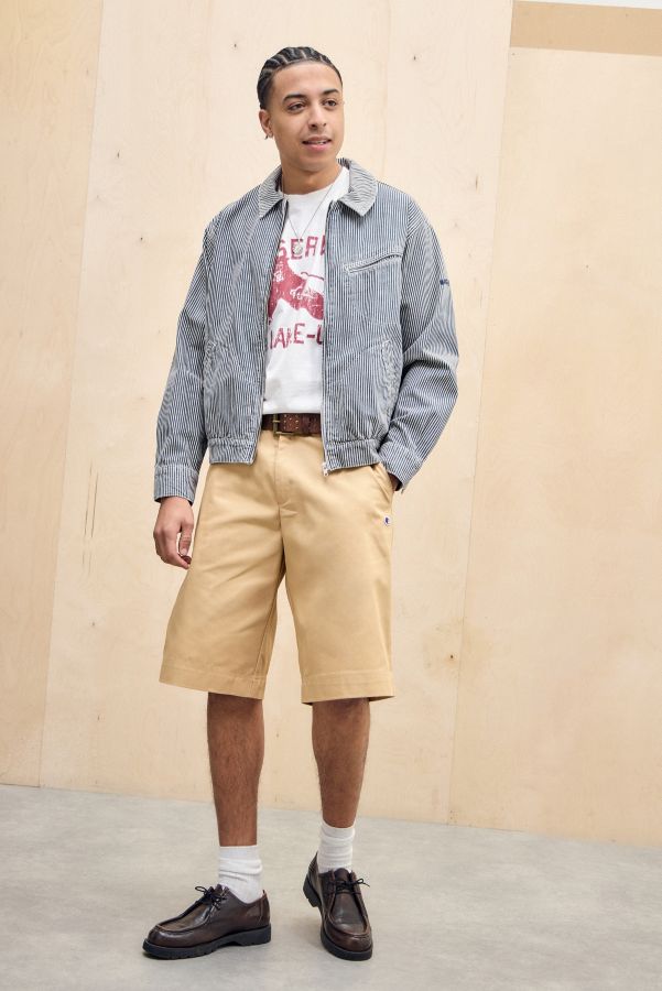 Slide View: 2: Champion Khaki Cargo Bermuda Shorts