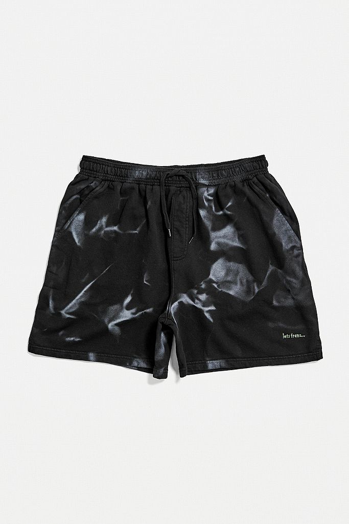 iets frans… Black Tie-Dye Shorts | Urban Outfitters UK