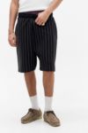 Visualizzazione miniature 2: iets frans... Black Harri Pinstripe Jogger Shorts