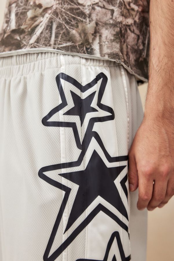 Vista de diapositivas: 4: Pantalones Cortos de Baloncesto Jaded London Grey Galaxy