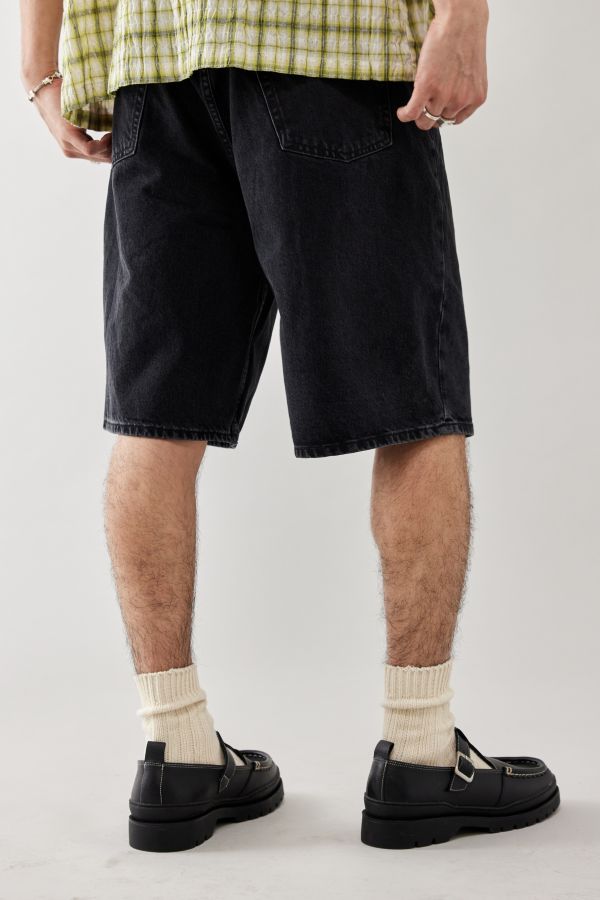 Slide View: 3: BDG – Jeansshorts „Jack“ in gewaschenem Schwarz