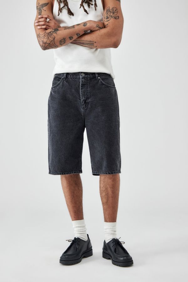 Slide View: 6: BDG – Jeansshorts „Jack“ in gewaschenem Schwarz