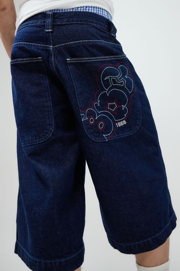 Vista de diapositivas: 5: BDG Pantalones cortos de mezclilla Rinse Indigo Neo Skate