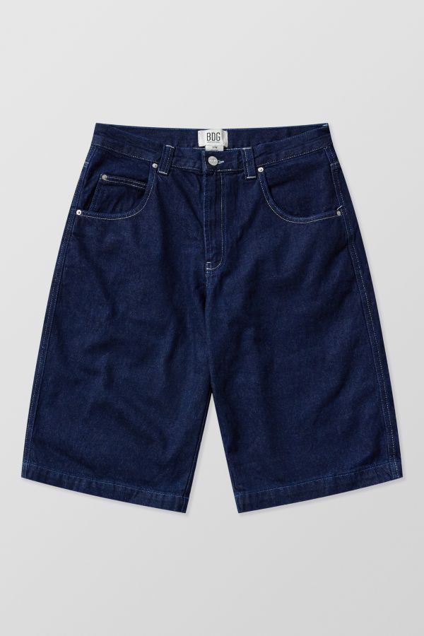 Vista de diapositivas: 8: BDG Pantalones cortos de mezclilla Rinse Indigo Neo Skate