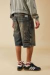 Thumbnail View 3: BDG Stone Tinted Denim Oversized Carpenter Shorts