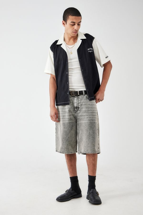 Slide View: 1: BDG Jack Grey Denim Shorts