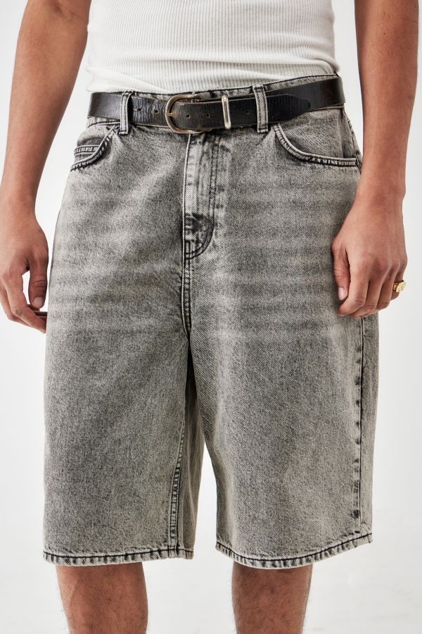 Slide View: 2: BDG Jack Grey Denim Shorts