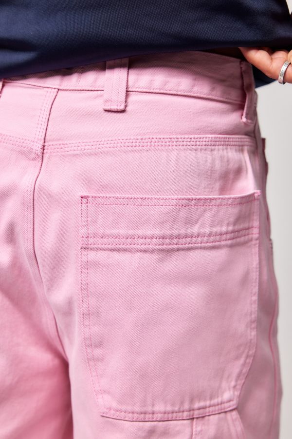 Vista de diapositivas: 4: Pantalones Cortos Holgados de Carpintero Rosa BDG