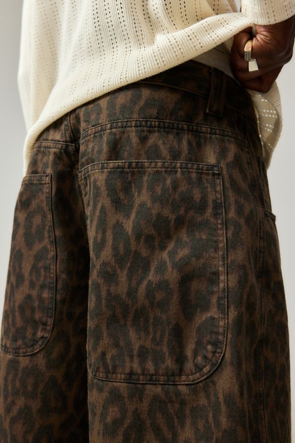 Vista de diapositivas: 4: Pantalones Cortos de Skate Neo de Leopardo BDG