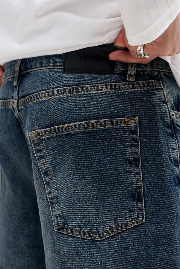 Slide View: 4: BDG Rauchblau Jack Jeansshorts