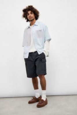 BDG Black Ripstop Cargo Shorts