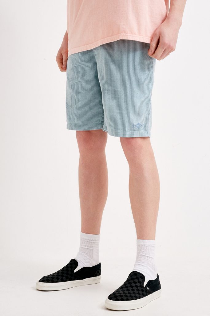 Billabong UO Exclusive Blue Corduroy Shorts Urban Outfitters UK