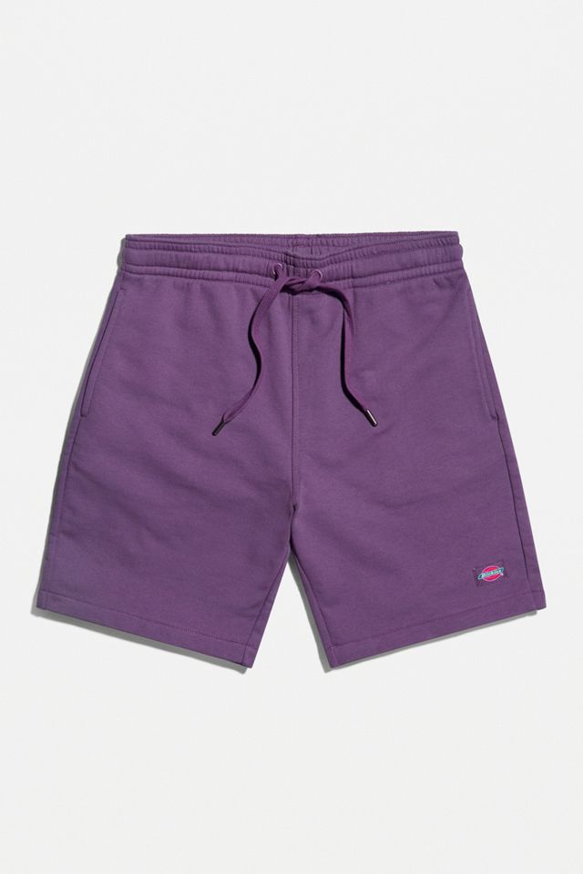 Dickies Purple Jersey Knee Shorts Urban Outfitters UK
