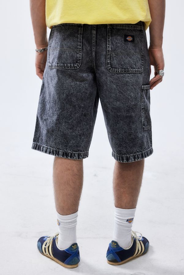 Slide View: 2: Dickies UO Exclusive Black Marble Madison Shorts